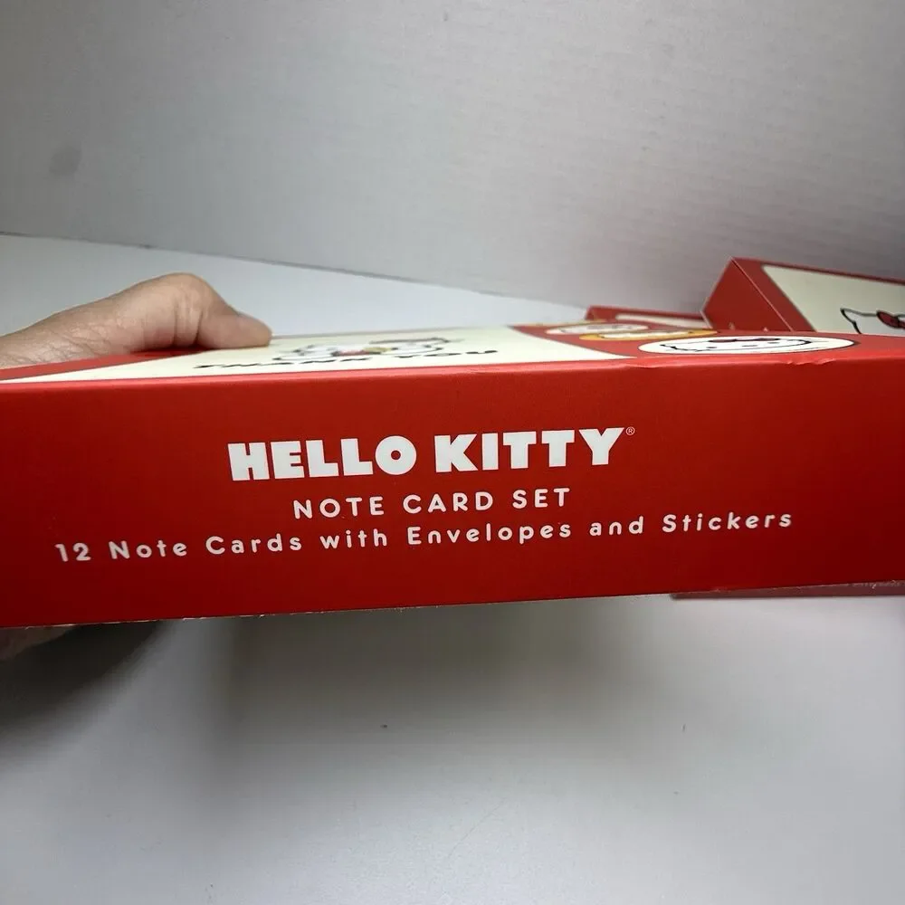 Hello Kitty 3 Pack Of 12 Bundle Note Card Set 36 Total Thank You Note Cards New